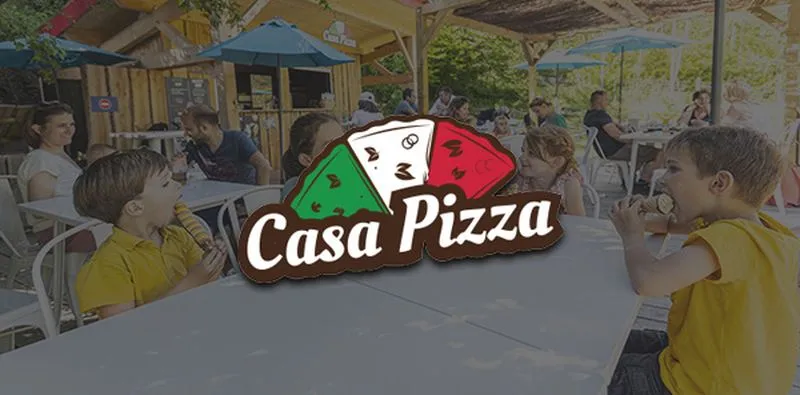 La terrasse de la Casa Pizza